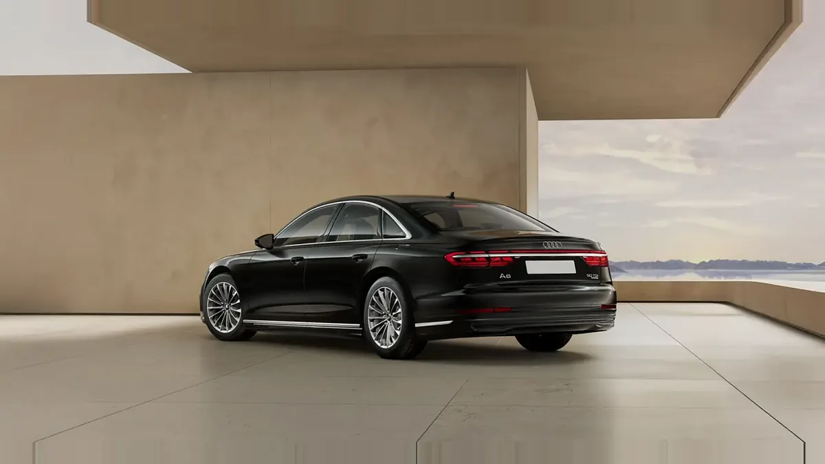 Audi A8 50 TDI 210kW (286CV) Quattro Tiptronic en renting — Trasera
