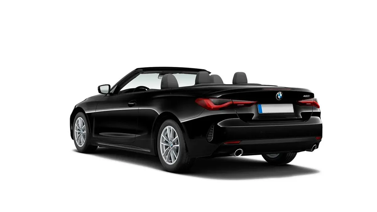 BMW Serie 4 420i Cabrio en renting — Lateral