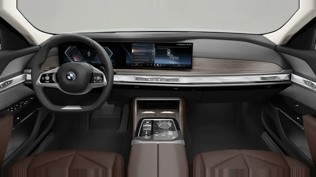 BMW Serie 7 740d xDrive en renting — Delantera