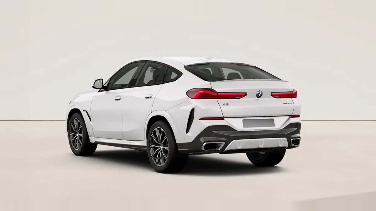 BMW X6 xDrive 40d M Sport en renting — Delantera