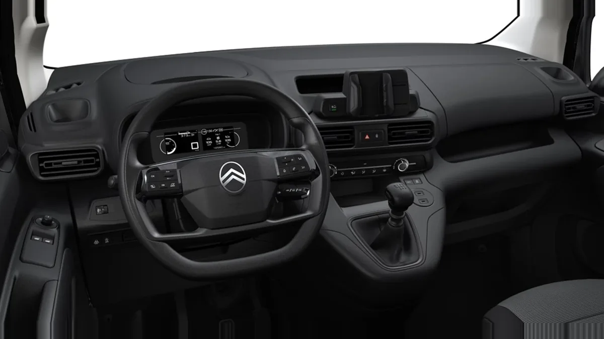 Citroën Berlingo Talla M BlueHDI 100cv van en renting — Interior