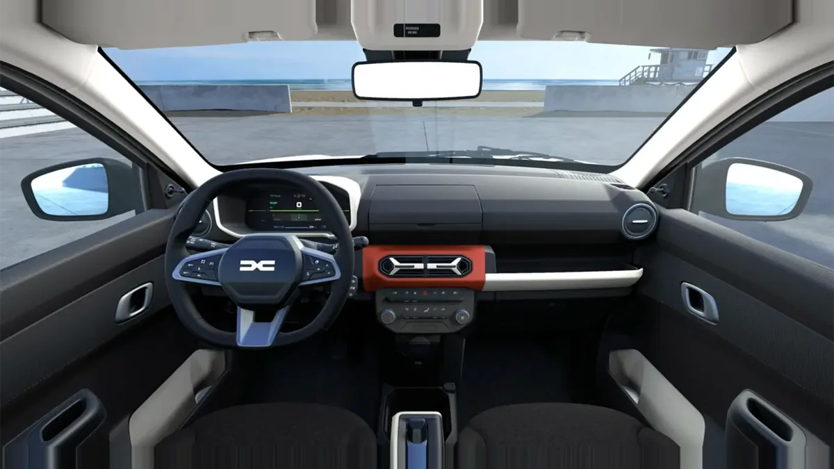 Dacia Spring Expression Electric 33kW (45CV) en renting — Delantera