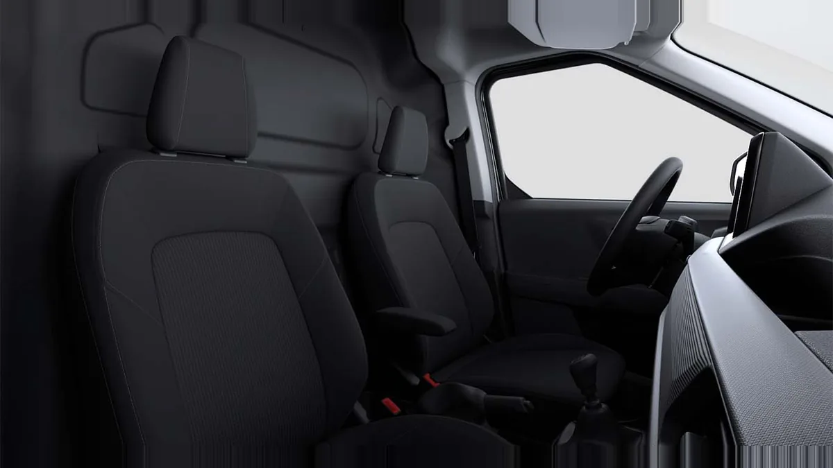 Ford Transit Courier Van 1.5 Ecoblue Trend II en renting — Interior