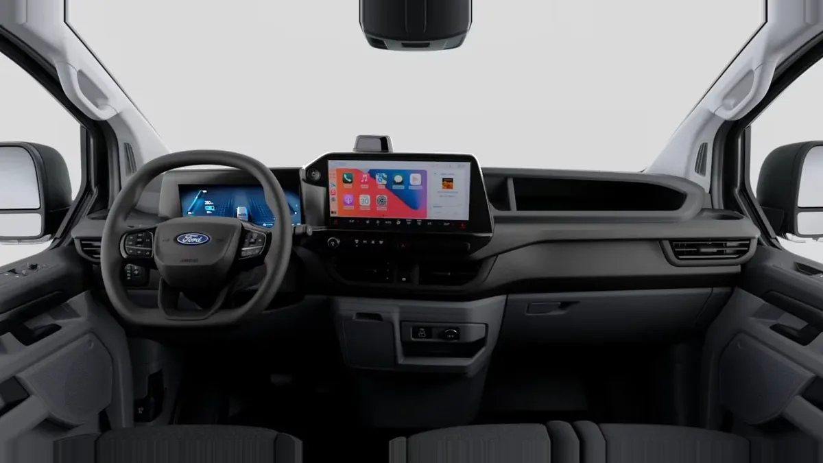 Ford TRANSIT CUSTOM Van BEV 83kWh 100kW 320 L1 Trend en renting — Interior
