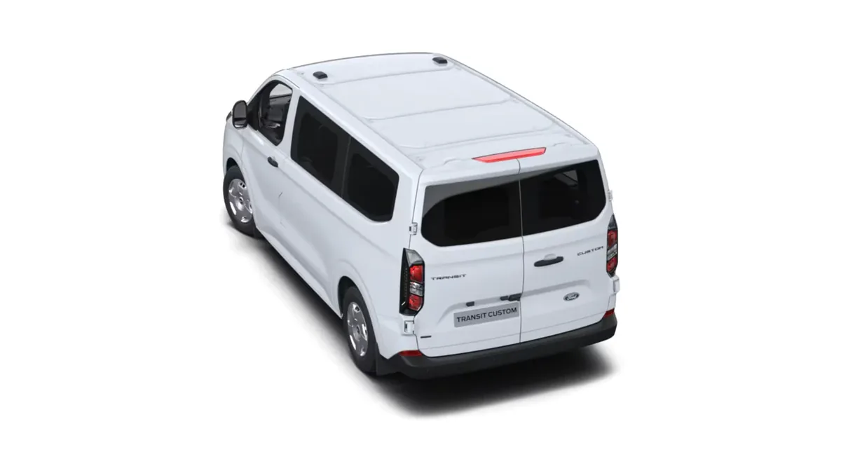 Ford TRANSIT Kombi 2.5 Duratec PHEV 171 340 L1 Trend en renting — Trasera
