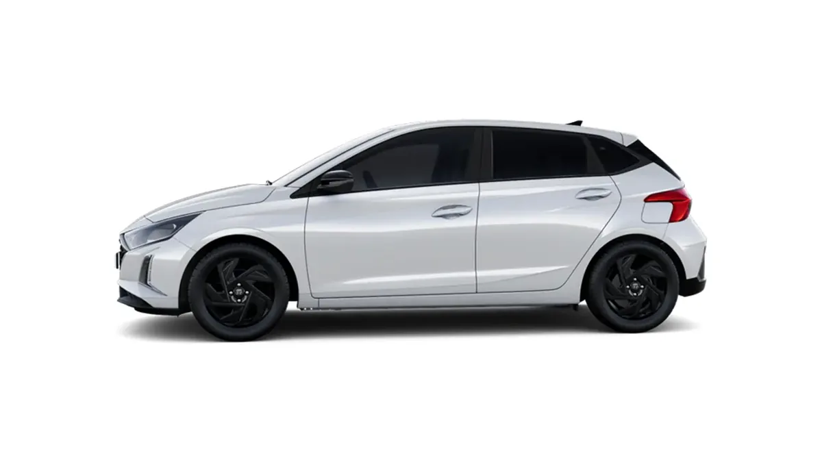 Hyundai i20 1.0T Black Line 90cv MY26 en renting — Delantera