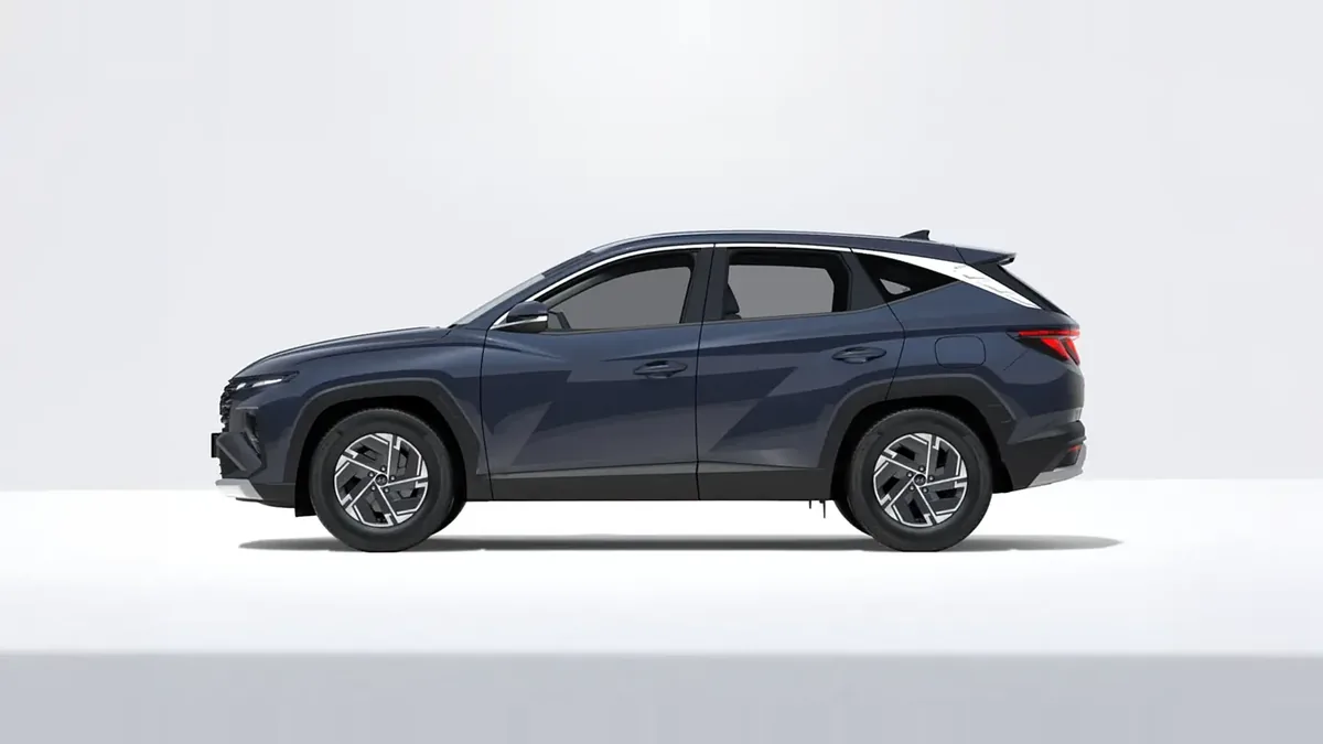 Hyundai Tucson FL 1.6T 239CV HEV AT Klass en renting — Lateral