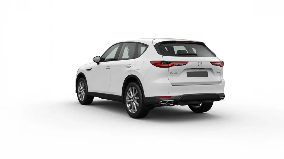 Mazda CX-60 e-Skyactiv D MHEV 147kW RWD 8AT Exclus.-Line en renting — Trasera