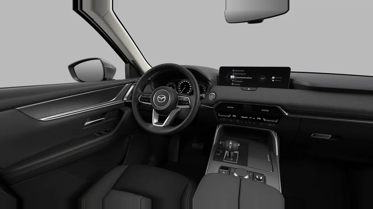 Mazda CX-60 e-Skyactiv D MHEV 8AT RWD Exclusive-Line en renting — Delantera