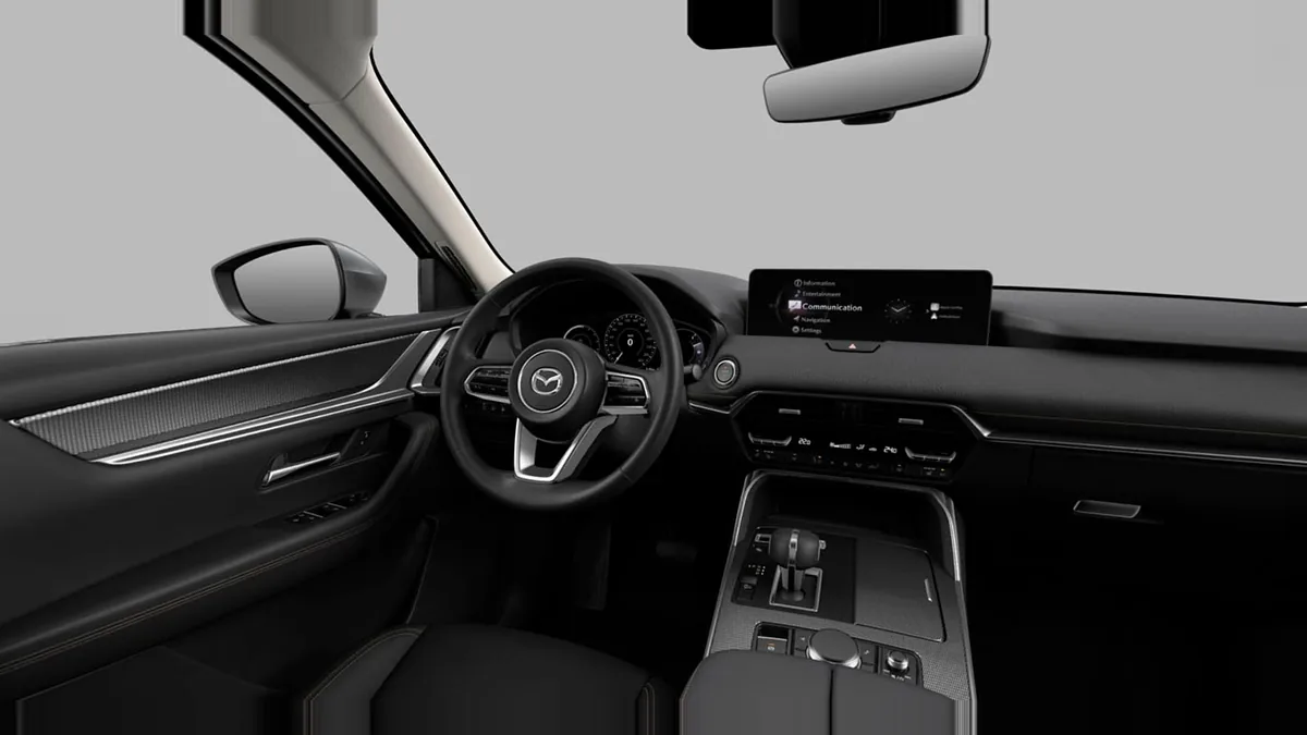 Mazda CX-60 e-Skyactiv MHEV RWD Exclusive-Line II en renting — Interior