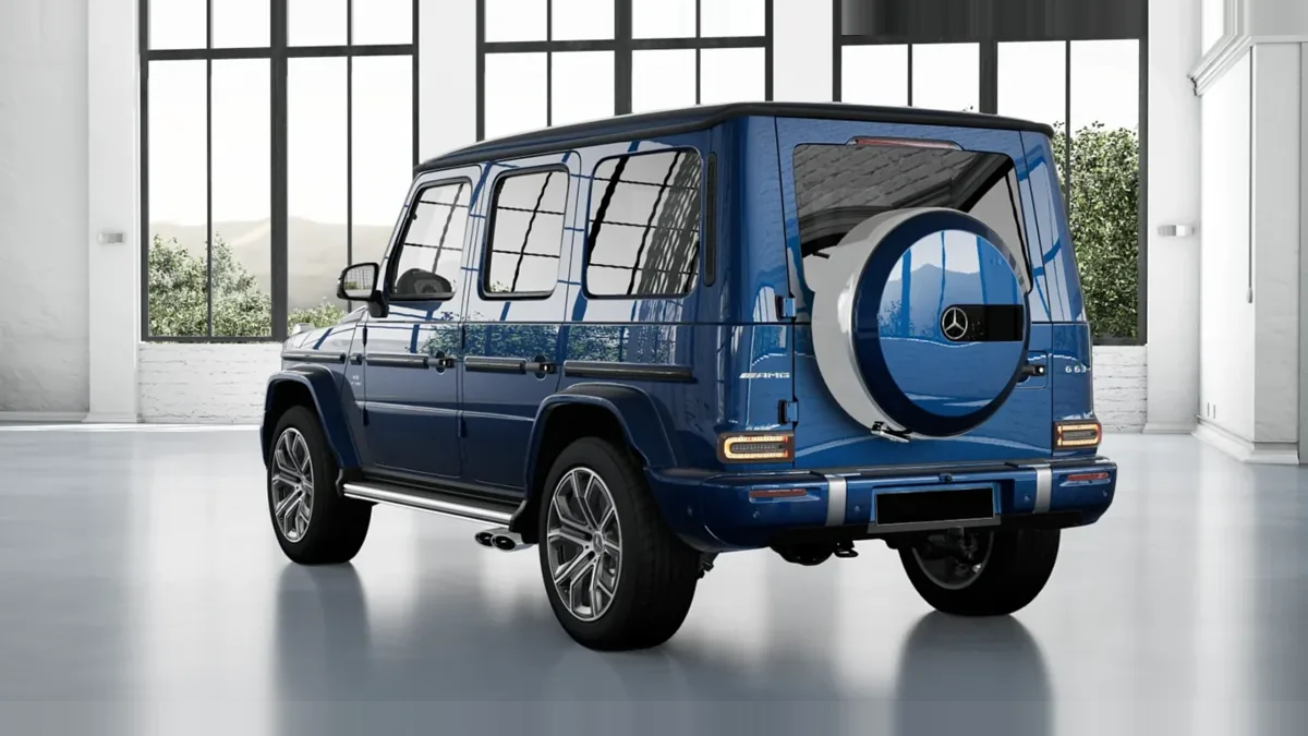 Mercedes-AMG G 63 en renting — Trasera