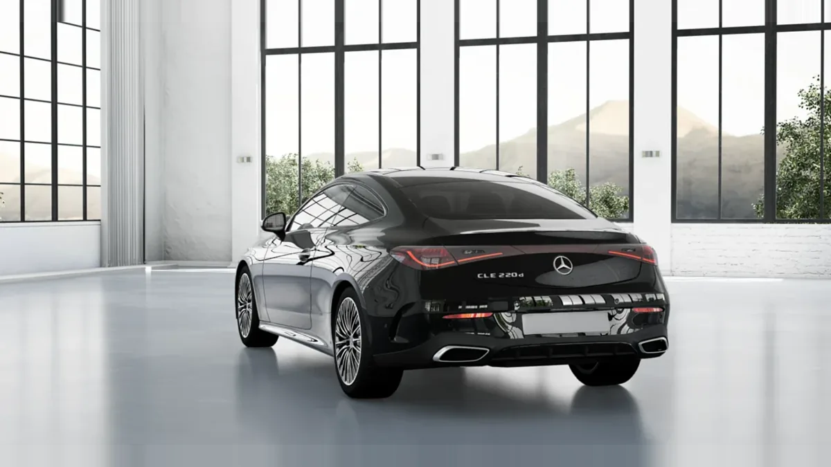 Mercedes-Benz CLE 220d Coupé en renting — Trasera