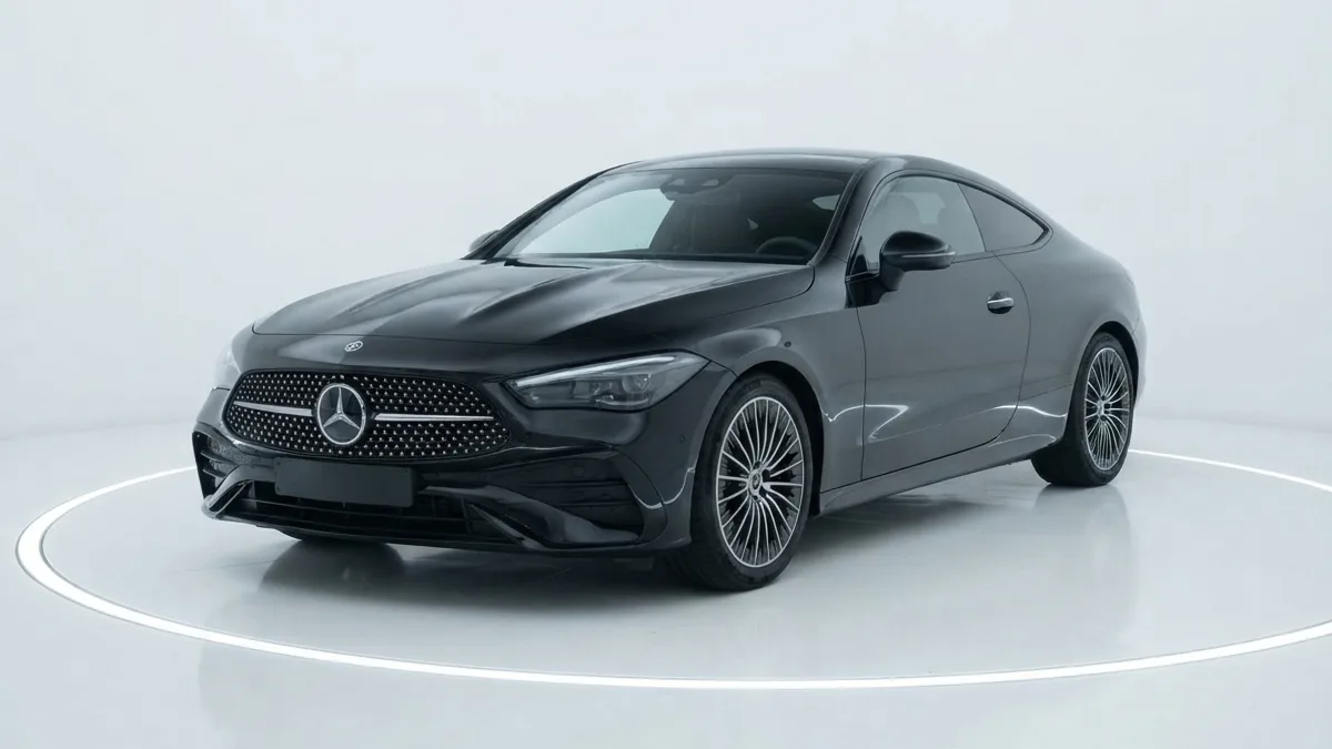 Mercedes-Benz GLC Coupé 220D 4MATIC en renting — Trasera