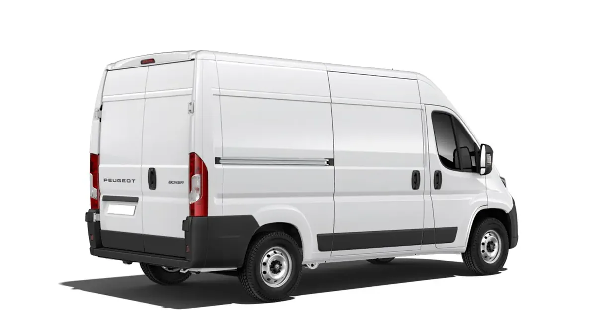 Peugeot Boxer 3.3 L2H2 BHDI 103kW en renting — Trasera