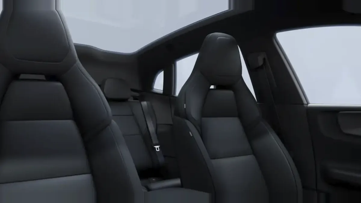 Polestar 4 Long Range Single Motor en renting — Interior