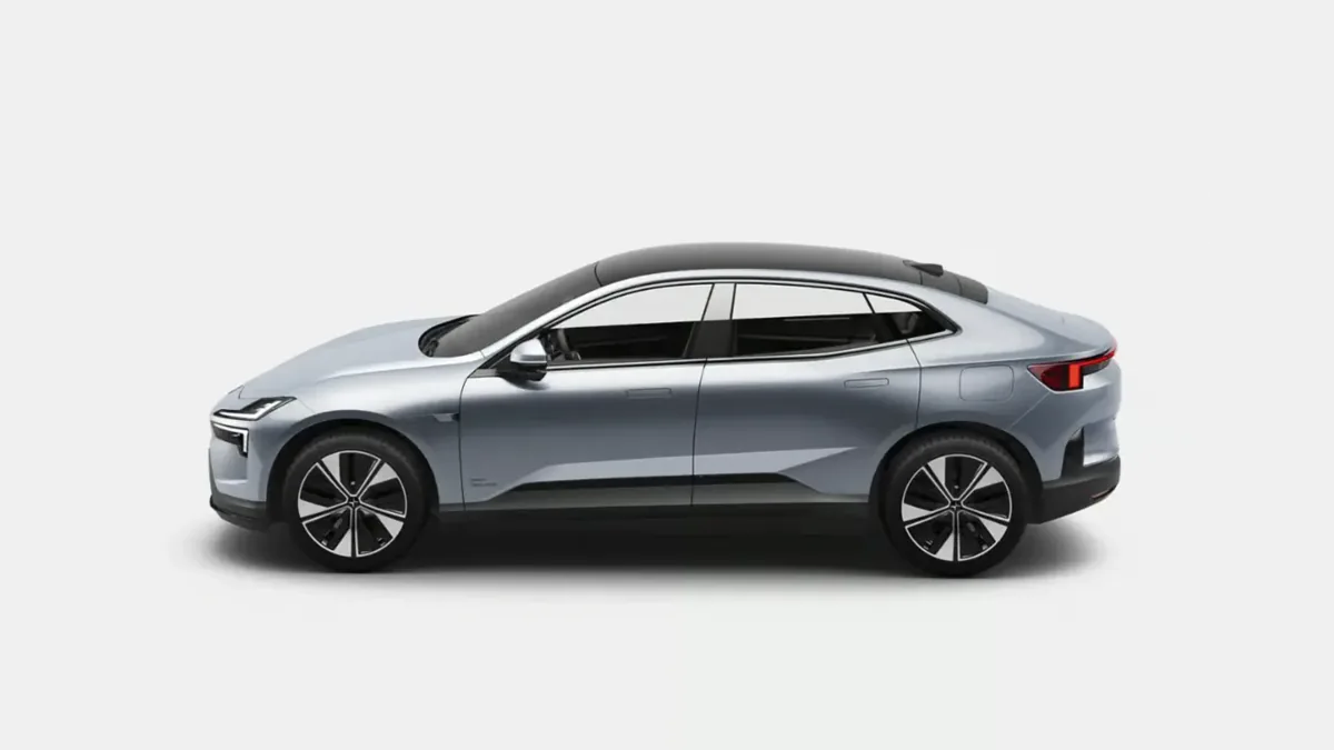 Polestar 4 Long Range Single Motor en renting — Lateral
