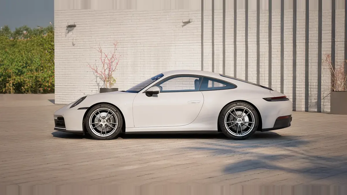 Porsche 911 Carrera en renting — Lateral