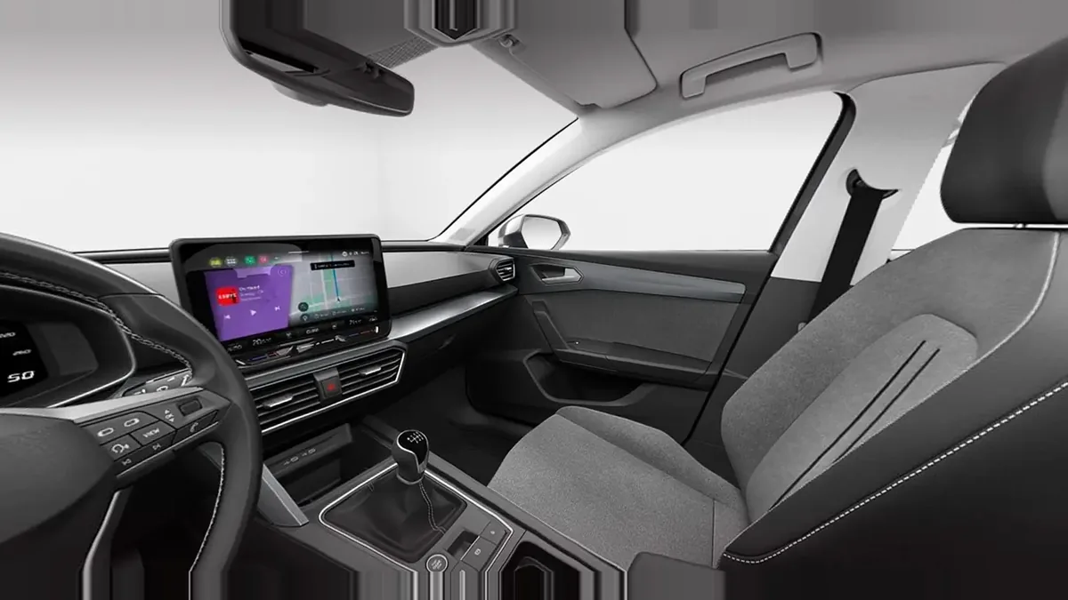 SEAT León 2.0 TDI CR St&Stp XL Fleet Pack en renting — Interior